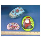 3 cute hand painted rocks