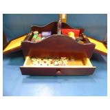 sewing box with supplies