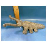 Vintage metal beetle boot jack