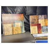 2) PICTURES 26" X 26"