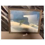 ANTIQUE "LONE WOLF" PICTURE