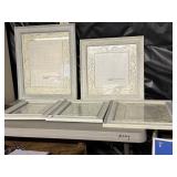 5) MATCHING MATTED FRAMES: 11X14, 10X10, 8X10, &