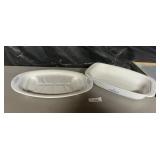 2) BLUE CONE CORNINGWARE