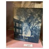 1962 SPARTONIAN  SCHOOL ANNUAL WESSINGTON SPRINGS