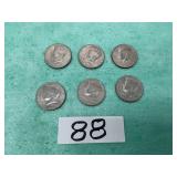 6)CENTENNIAL HALF DOLLAR1776-1976-D MINT