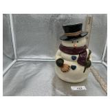 SNOWMAN COOKIE JAR