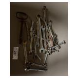 MISC BOXEND WRENCHES AND PIN , MISC