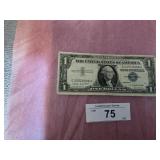 $1.00 SILVER CERTIFICATE: SERIES 1957A