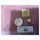 GOLD MERCHANTS LTD -CANADA FINE GOLD 1 OZ OR PUR-
