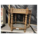 END TABLE SOLD WOOD  27" WIDE X 22" TALL