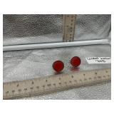 PAIR OF RED REFLECTOR LIGHTS