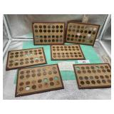 WHEAT PENNIES, NOT IN THE CORRECT SLOTS