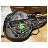 CROSMAN BRISTOL CROSSBOW W/ EXTRA QUIVER & TARGET