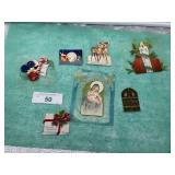 7)VERY OLD CHRISTMAS  POSTCARDS