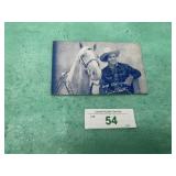 GENE AUTRY POSTCARD