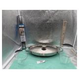 KNIFE MAGNET-NEW, MEASURING CUPS & WOLFGANG PUCK