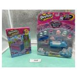 SHOPKINS TOYS-NEW:FASHION SPREE & CHECK OUT LANE