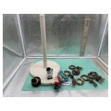 NORA FLEMING PAPER TOWEL HOLDER W/4 MINI