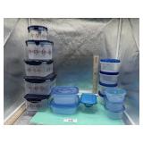 STORAGE CONTAINERS W/ LIDS