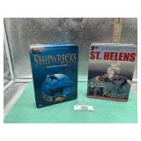 2)TIN DVD: "SHIPWRECK 5)DVD