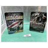 2)TIN DVD: "WWII IN THE PACIFIC GUADALCANAL THE