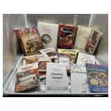 SEVERAL COOKBOOKS