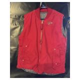 FARM GIRL REVERSIBLE VEST, SIZE LARGE