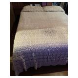 CROTCHET BEDSPREAD- BEAUTIFUL PIECE-THE PICTURES