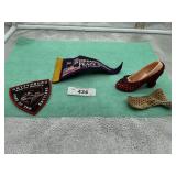 SMALL PENNANT FROM INTERNATIONAL PEACE GARDEN