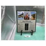 MICHIGAN QUARTERS AND STAMPS