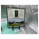 INDIANA QUARTERS AND STAMPS