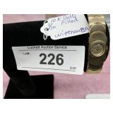 WITTNAUER 10K GOLD 1/10 FILLED WATCH