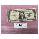 SILVER CERTIFICATE SERIES 1957B-$1.00 BILL
