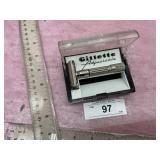 GILLETTE ADJUSTABLE RAZOR AND CASE