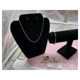NECKLACE, BRACELET & MISC