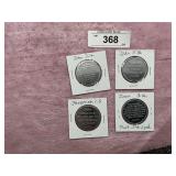 TOKENS - JOHN 3:16, 3:36,JEREMIAH 1:5, JUAN 3:16