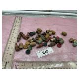 WOODEN BEADS,CHECKERS