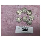 7)BUFFALO NICKELS