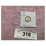 1963 G-4 % SILVER PHILIPPINES