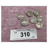 7)BUFFALO NICKELS