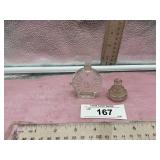 2) SMALL PERFUME BOTTLES