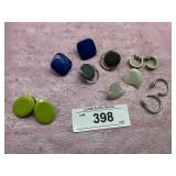 PIECERED & CLIP ON EARRINGS