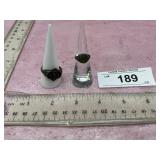 2)RING APPROX SIZE 6 & 10 1/2