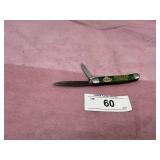 TROJAN HYBRIDS POCKET KNIFE, 2 STAINLESS BLADES