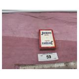 JACQUES SEEDS PLAYING CARDS NEVER USED
