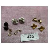 PIECED &. CLIP ON EARRINGS