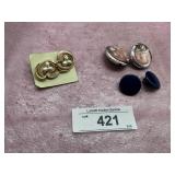 PIECED & CLIP ON EARRINGS