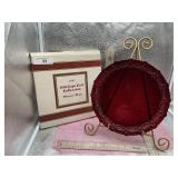 RED RUBY AVON 1876 CAPE COD COLLECTION DINNER