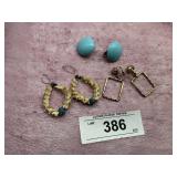 PIECERED  & CLIP ON EARRINGS