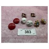 PIECERED & CLIP ON EARRINGS